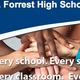 Nathan B. Forrest High School website screenshot